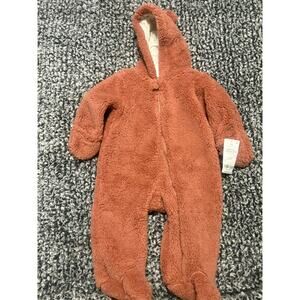 Carters NWT Fuzzy One Piece. Size 6 months. Very cute!